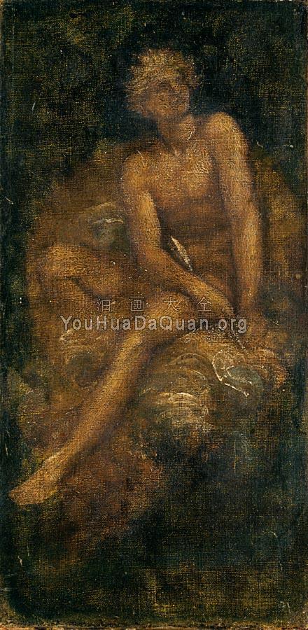 Study for Hyperion - 乔治·费德里科·沃茨